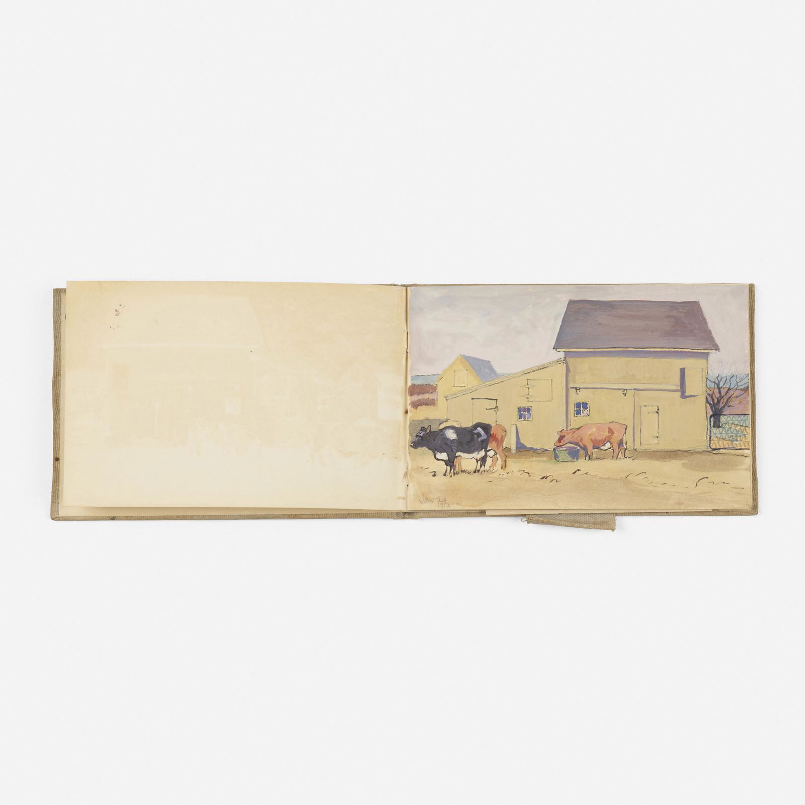 Edward Penfield, Sketchbook (1 of 6)