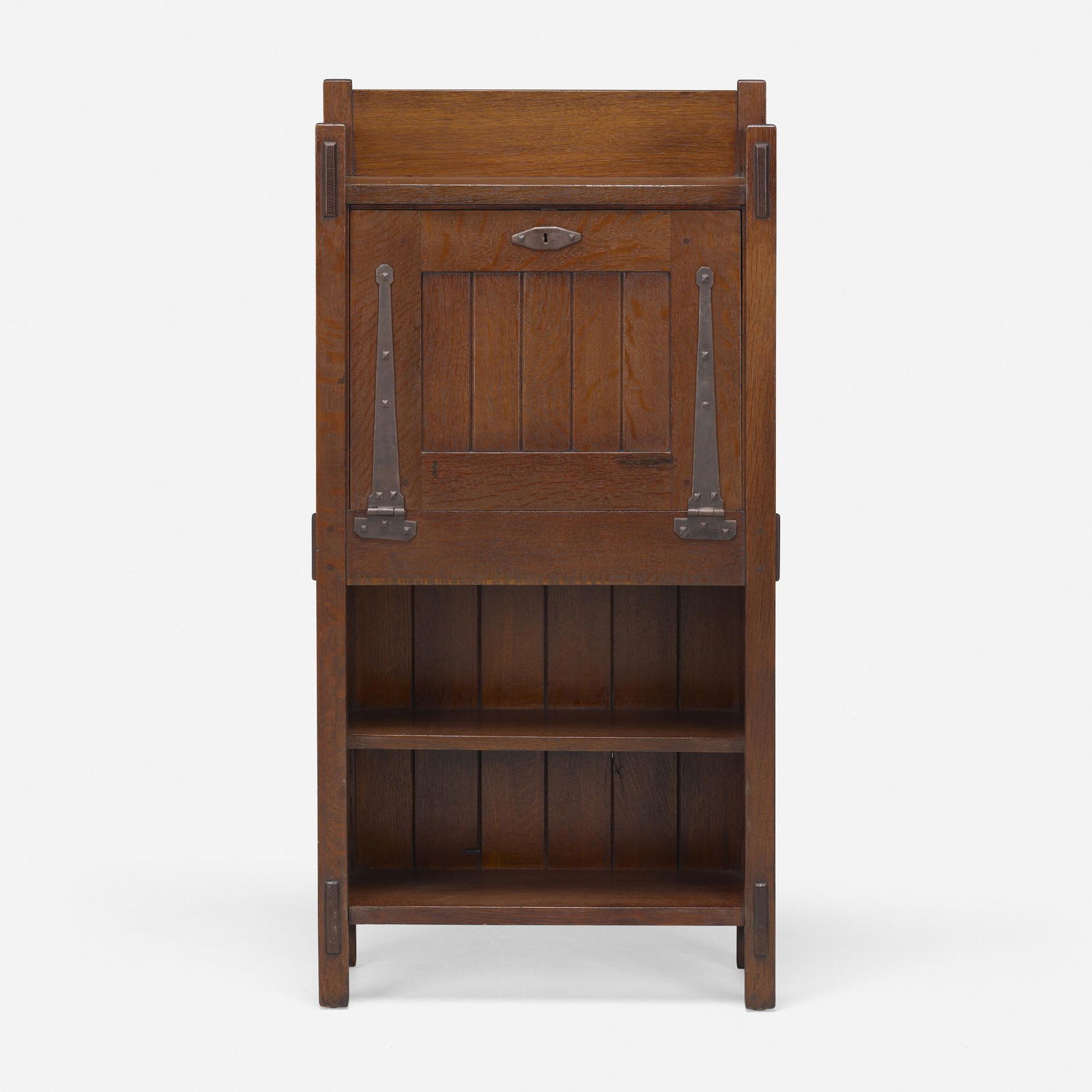 Gustav Stickley, Early drop-front writing desk (1 of 4)