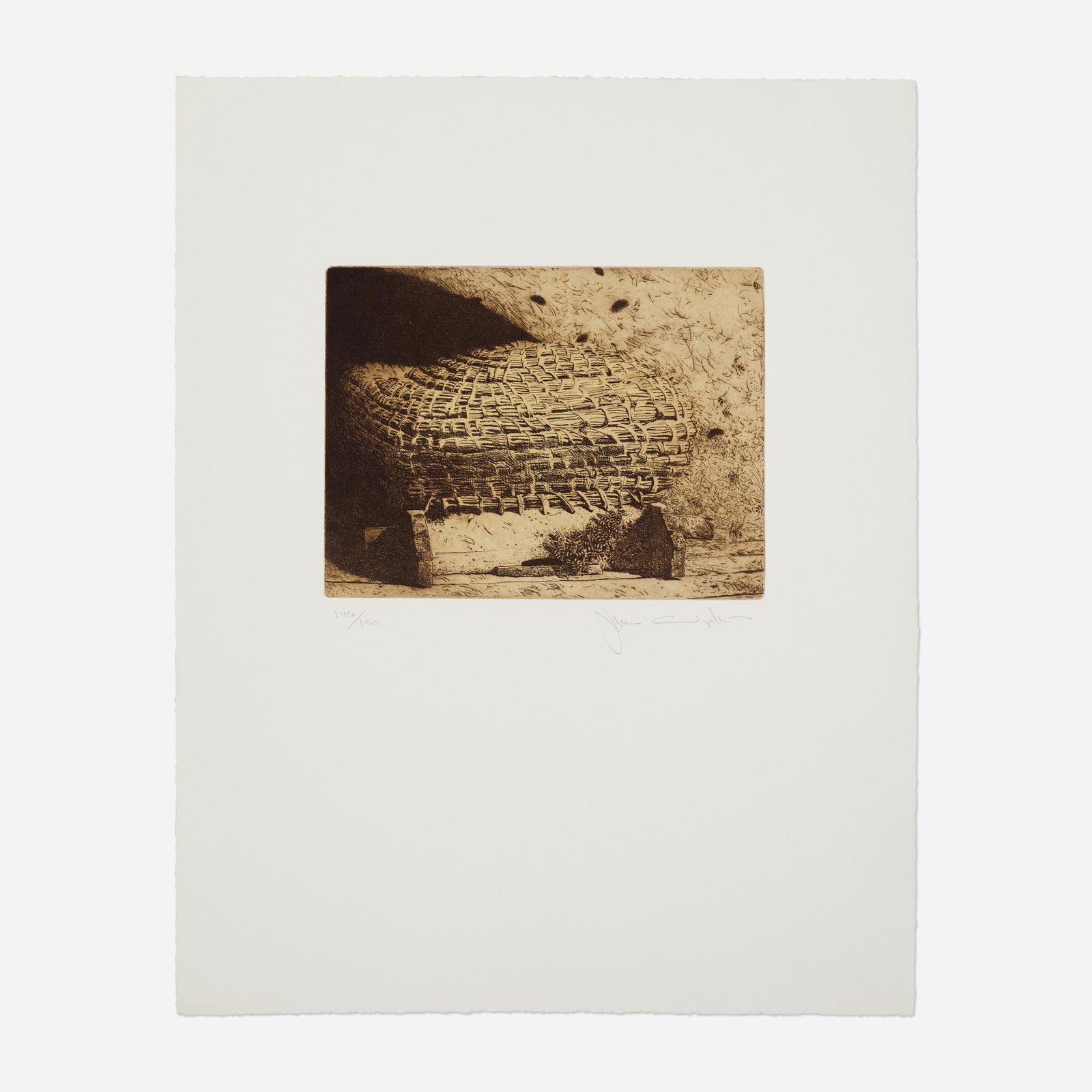 Jamie Wyeth, Bee Shadows (1 of 3)