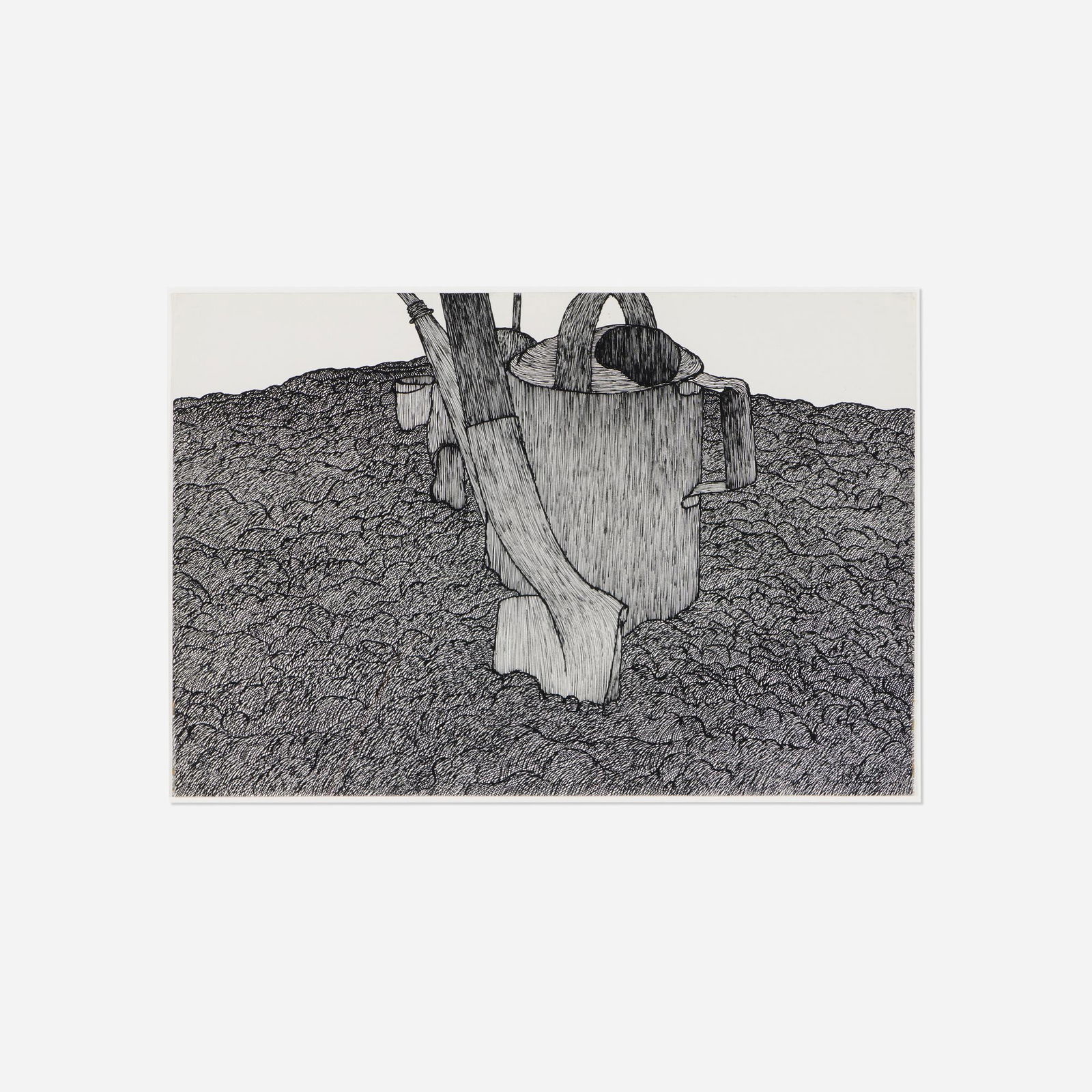 Art Hansen, Untitled (Shovel and Watering Can) (1 of 4)