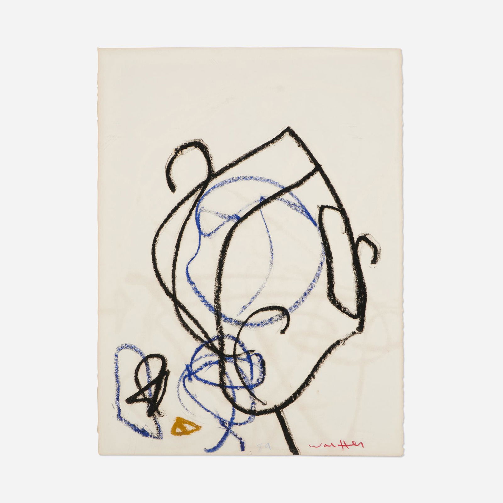 Emerson Woelffer, Untitled (1 of 4)