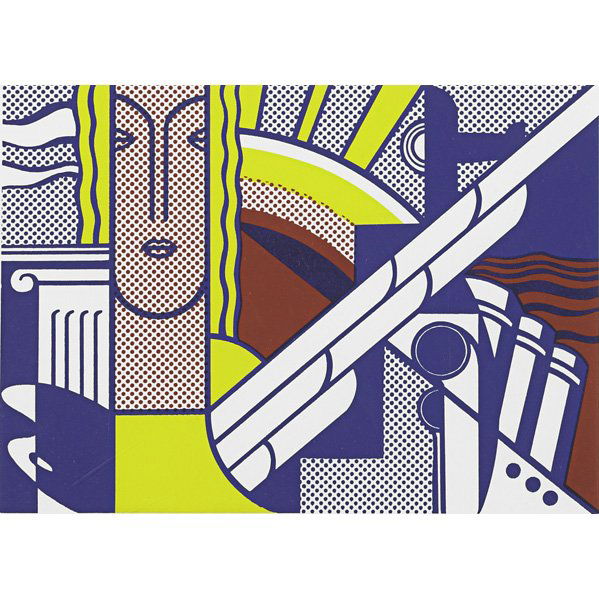 ROY LICHTENSTEIN (American, 1923-1997); Screeprin: ROY LICHTENSTEIN (American, 1923-1997); Screeprint in colors on paper; Modern Art Poster, 1967;11'' (image); 9'' x 11 7/8'' (sheet)