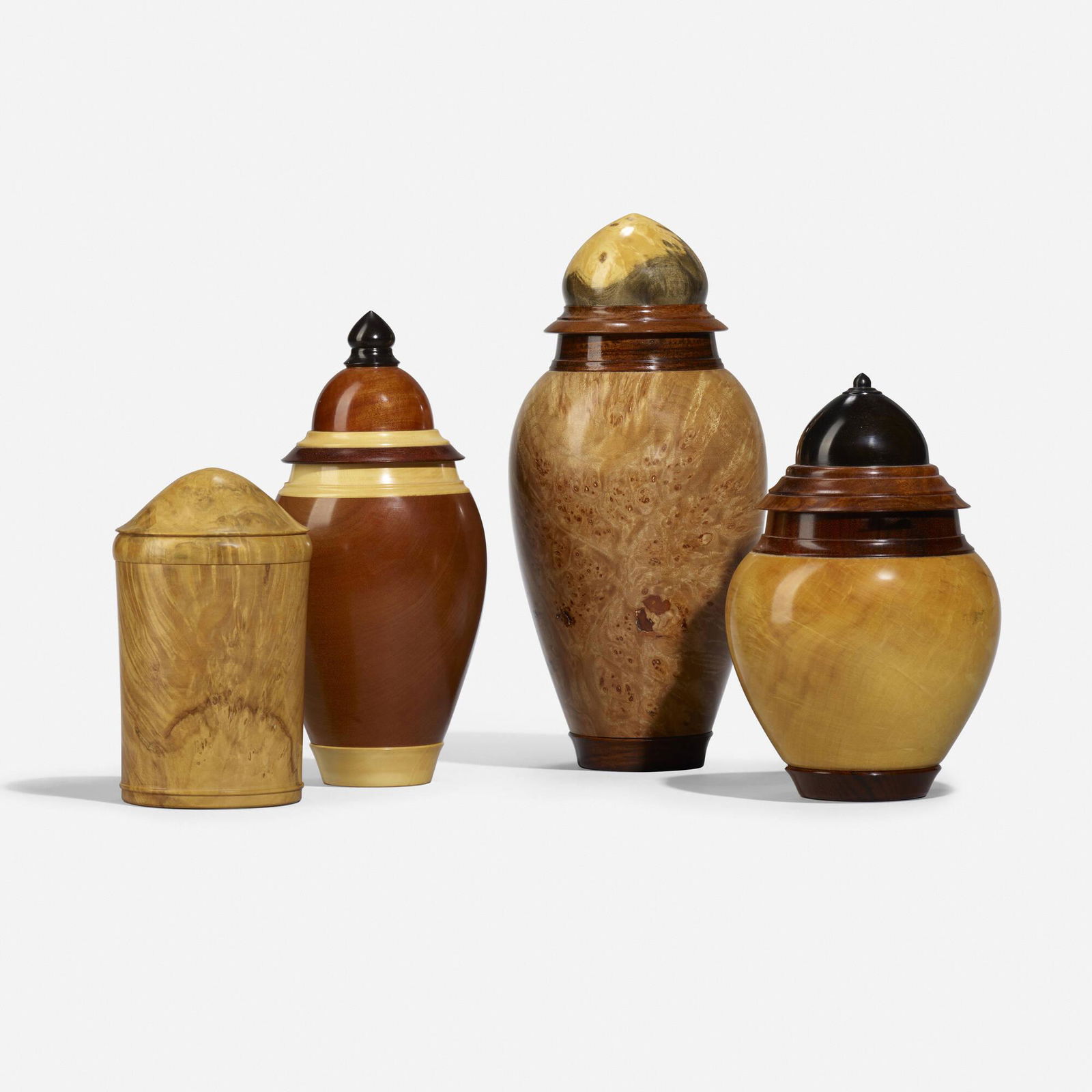 Michael Mode, Collection of four lidded vessels (1 of 4)