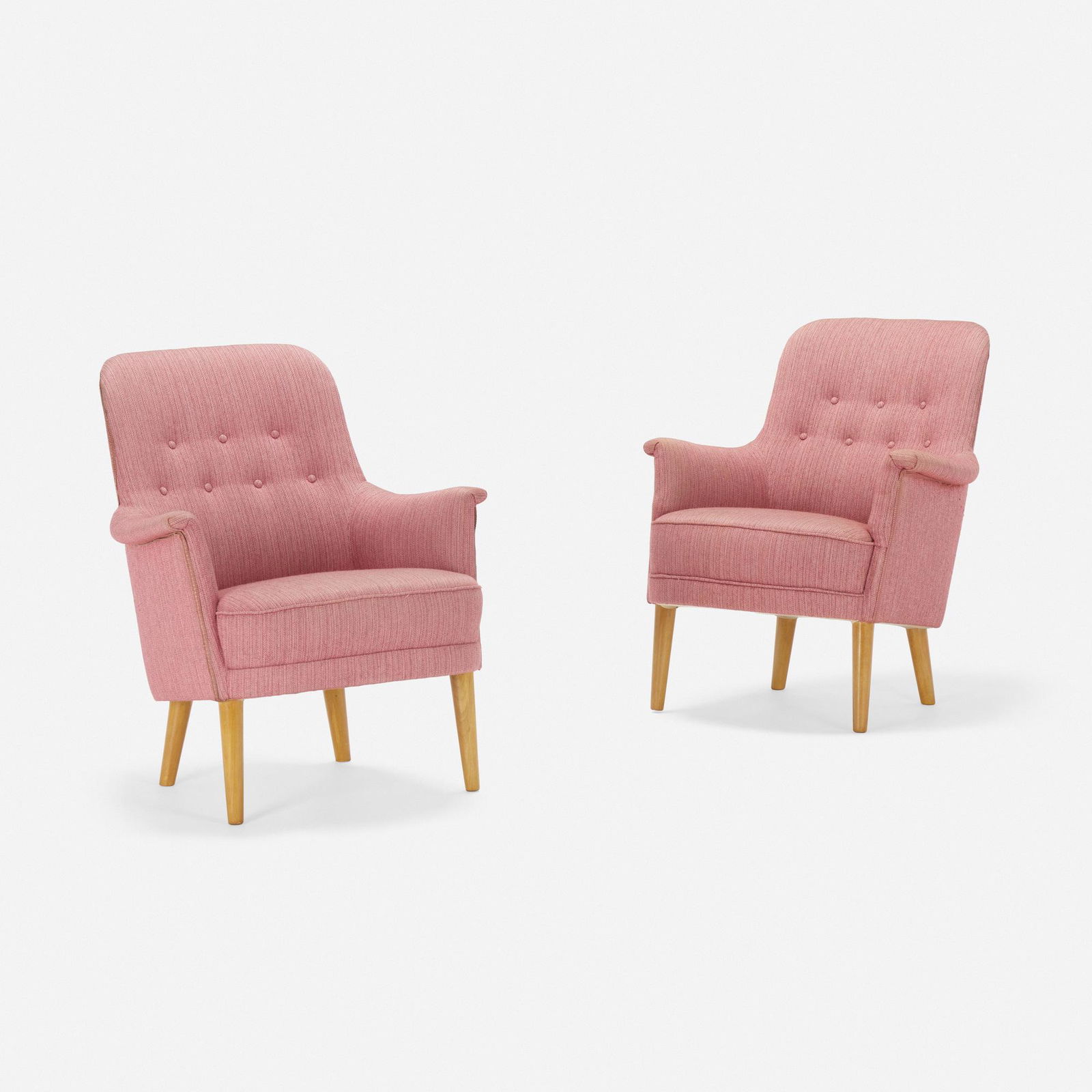 Carl Malmsten, Armchairs, pair (1 of 4)