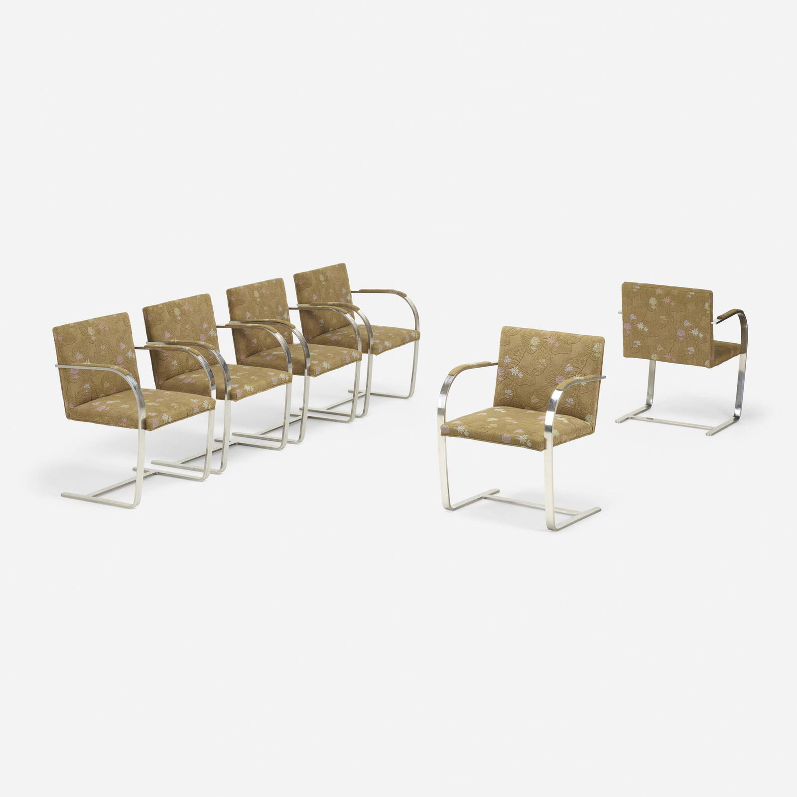 Ludwig Mies van der Rohe, Brno chairs, set of six (1 of 4)