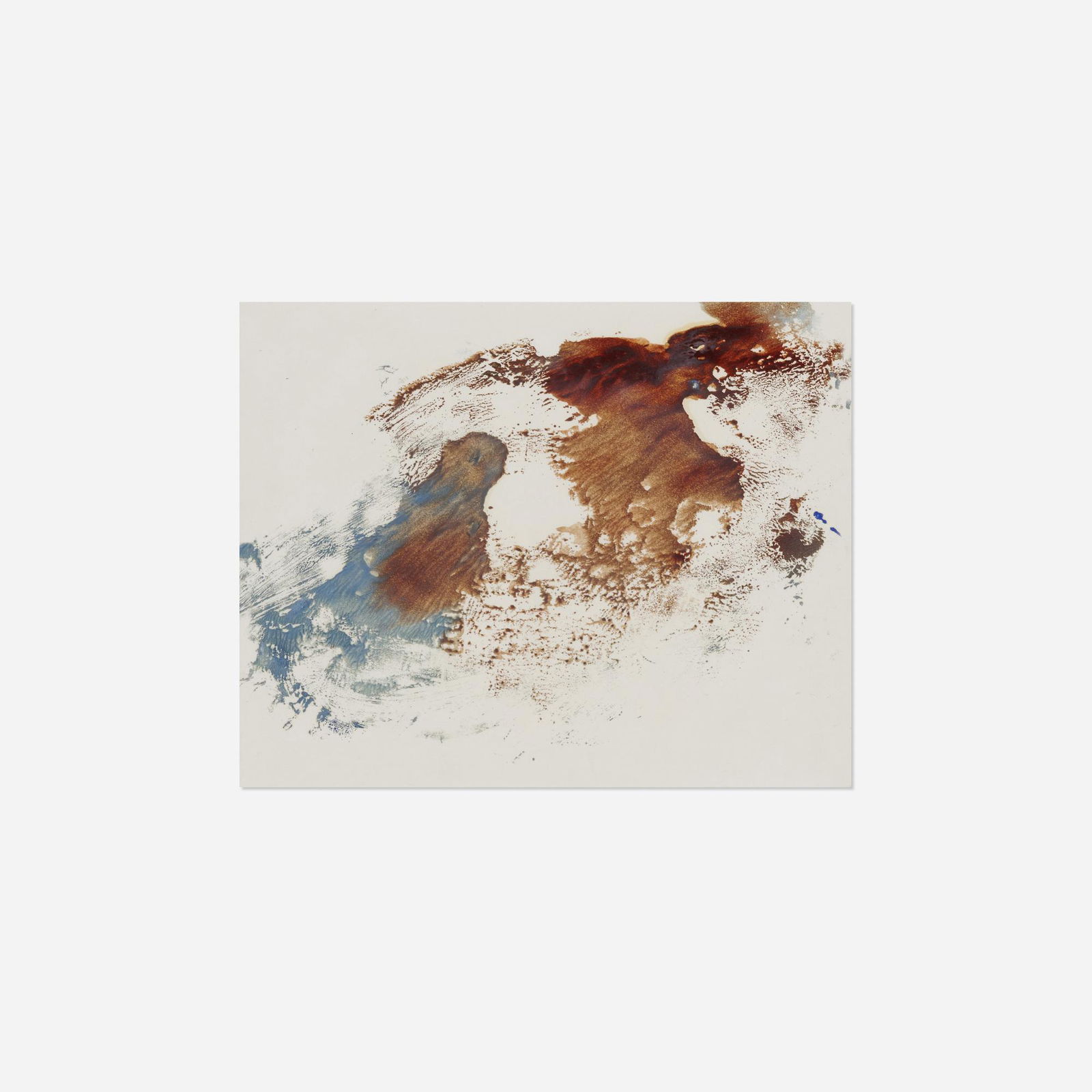 Dora Maar, Abstraction: Dora Maar Abstraction acrylic on paper 8.25 h x 10.5 w in (21 Ã— 27 cm) Estate stamp to lower right. Provenance: Estate of the artist | Private Collection