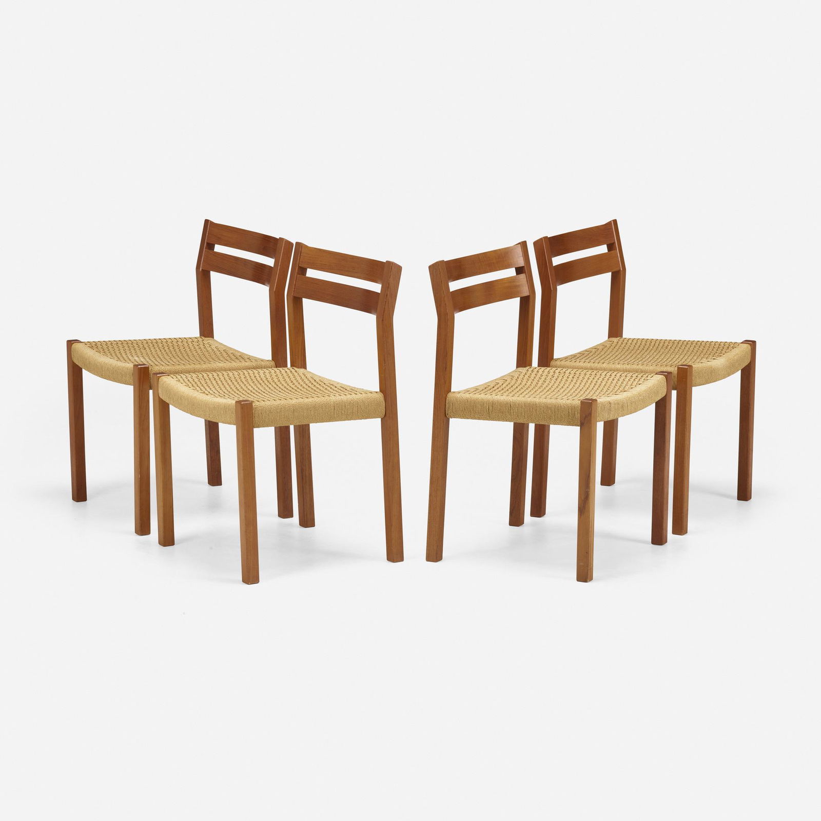 Niels O. Moller, Dining chairs, set of four (1 of 4)