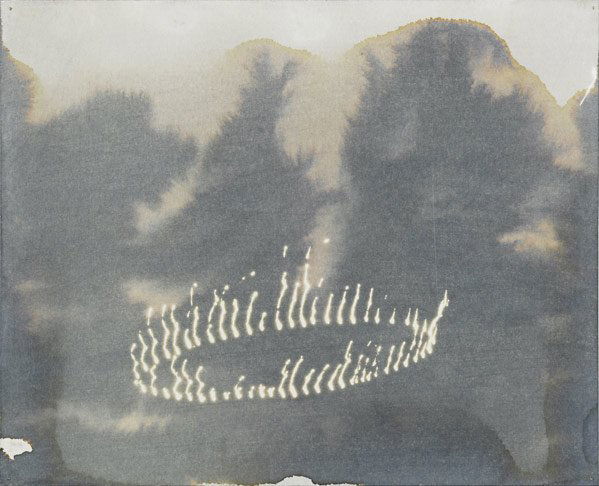 Alessandro Pessoli (Italian, b. 1963): Two works of art: Untitled, B-17; Ink, tempera and ammonia on paper (framed); 8" x 9 3/4" (sheet); Untitled, B-20; Ink, tempera and ammonia on paper (framed); 8" x 9 3/4" (sheet); Provenance: The Draw