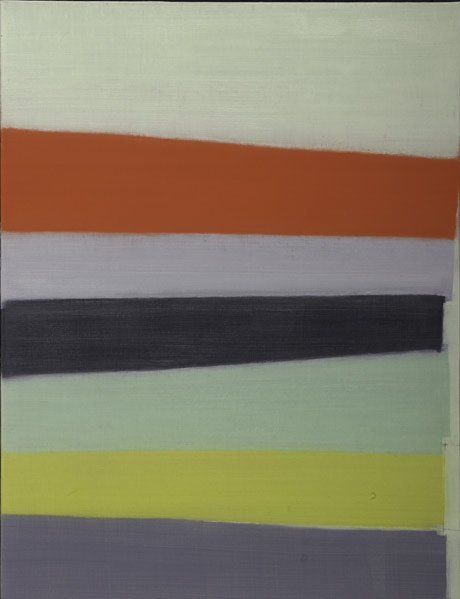 Suzanne Caporael (American, b. 1949): No. 361 (Piece of the Hudson), 2001; Oil on linen; Signed and dated; 26 1/4" x 20"; Provenance: Artemis-Greenberg van Doren Gallery, New York (label on verso); Private Collection, New York