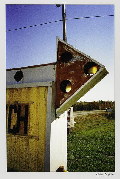 William Eggleston (American, b. 1939): Untitled (Memphis), 2008; Color pigment print (framed); Signed; From an edition of 40; 30" x 24" (sheet); Provenance: Private Collection, New York
