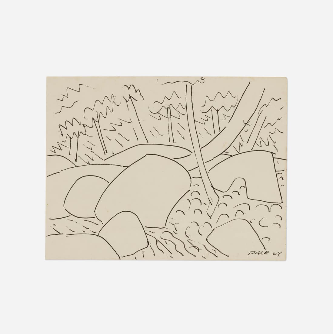 Stephen Pace, Untitled (Forest Interior) (1 of 3)