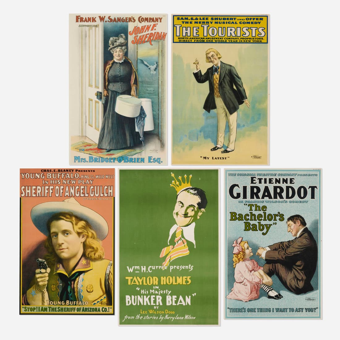 Various Artists, Five theatrical posters (1 of 3)