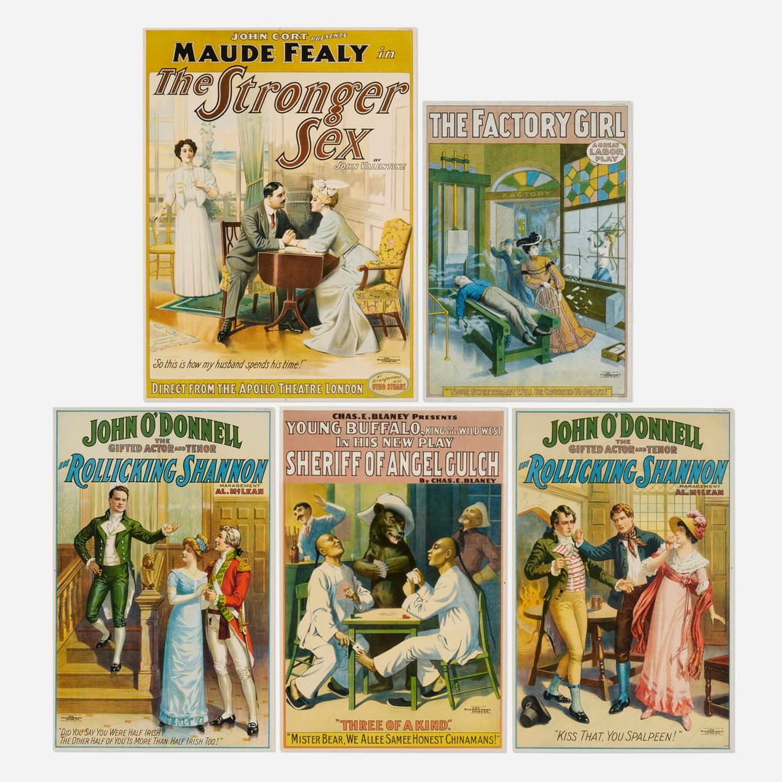 Various Artists, Five theatrical posters (1 of 3)