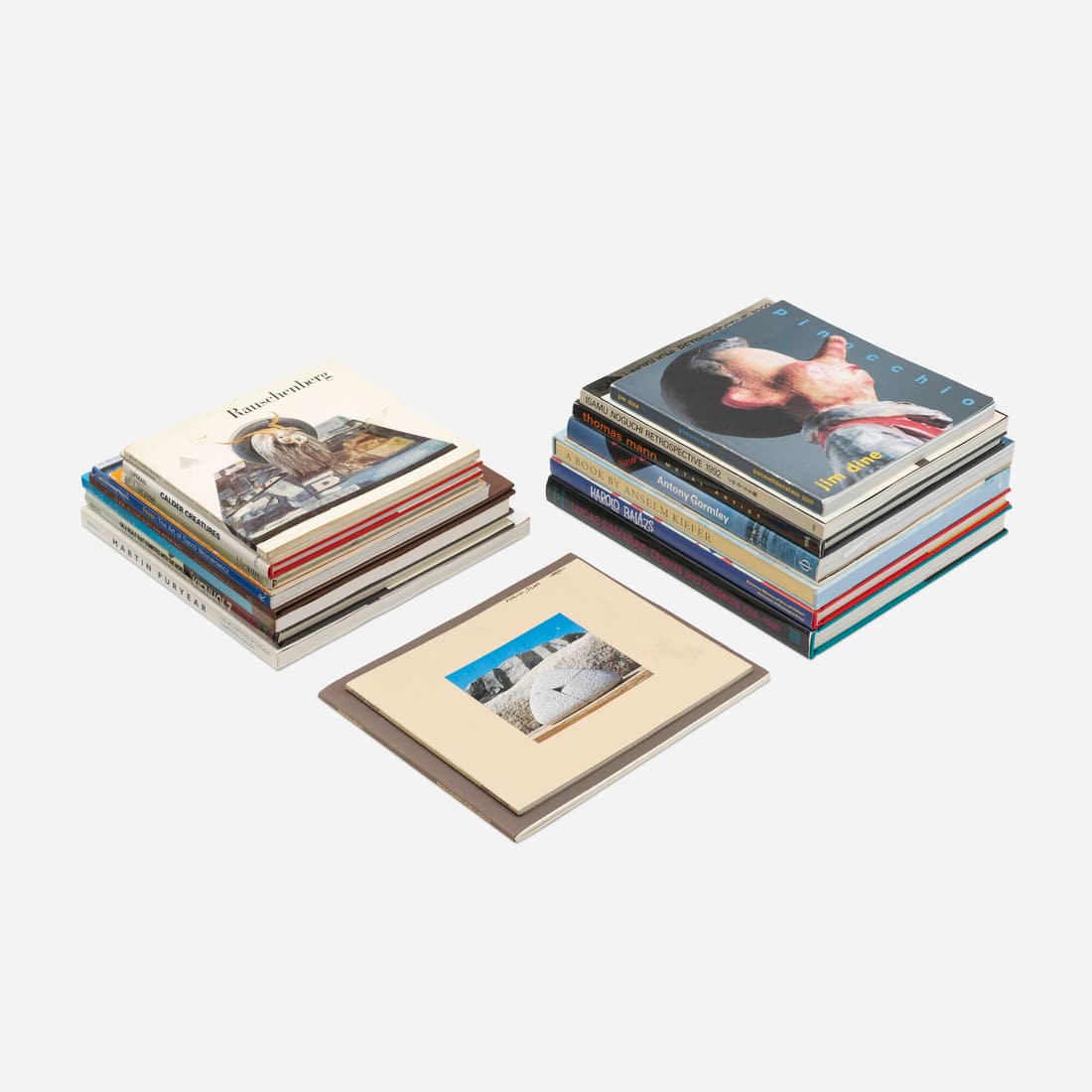 Contemporary art monographs, twenty-one (1 of 1)