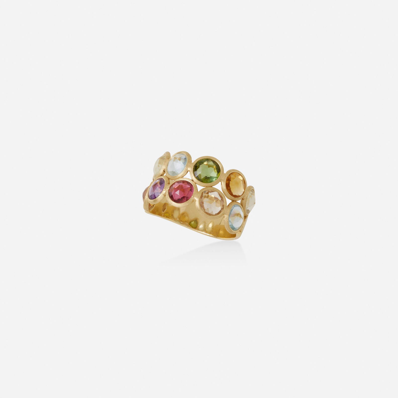 Marco Bicego, Multi-gem and gold ring (1 of 3)
