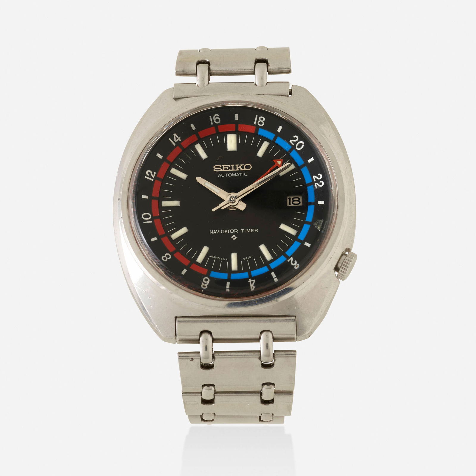 Seiko, 'Navigator Timer' watch, Ref. 6119-8410 (1 of 2)