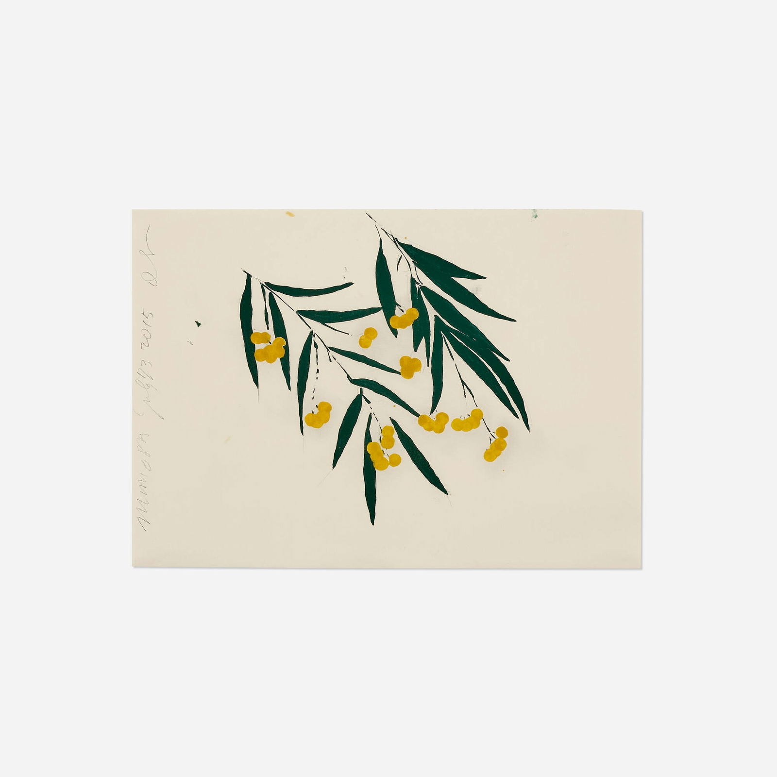 Donald Sultan, Mimosa July 23 2015 (1 of 4)