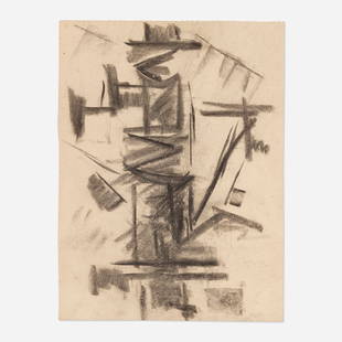 Michael (Corinne) West, Object: Michael (Corinne) West Object 1964charcoal and graphite on paper 11.5 h x 8.75 w in (29 x 22 cm) Provenance: Estate of the artist Exhibited: Women a