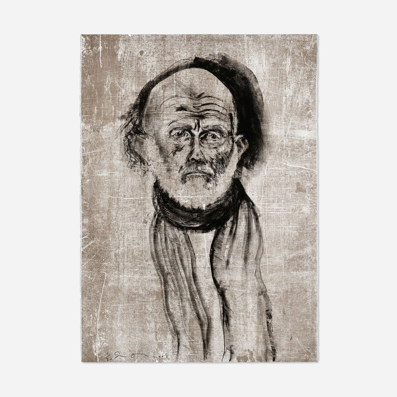 Jim Dine, Self-Portrait (1 of 2)