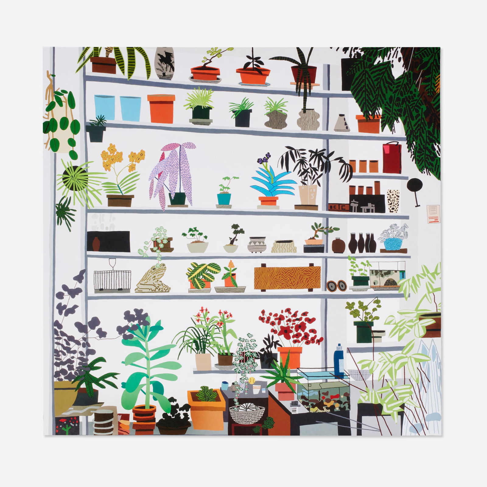 Jonas Wood, Large Shelf Still Life (1 of 2)