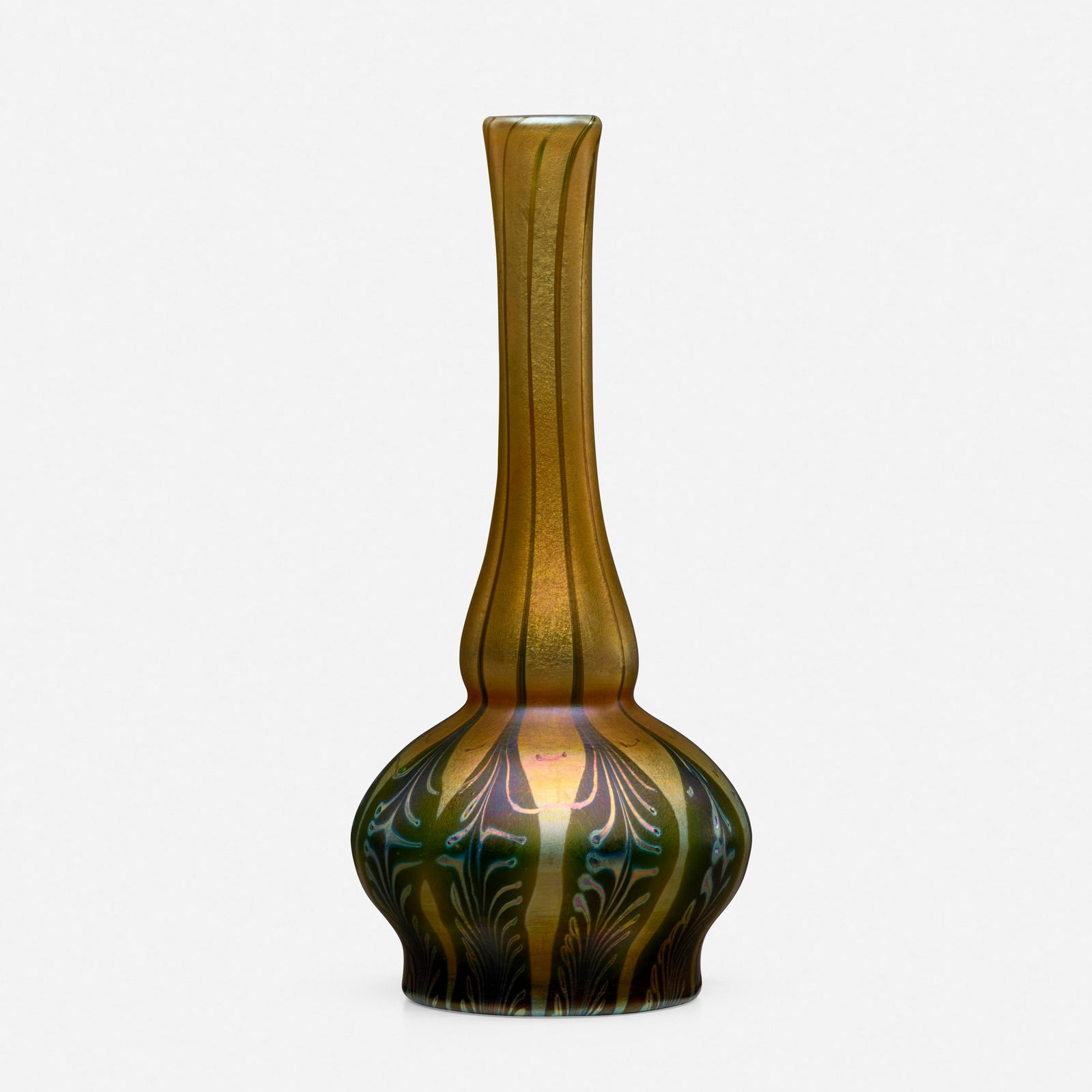 Tiffany Studios, Decorated vase (1 of 4)
