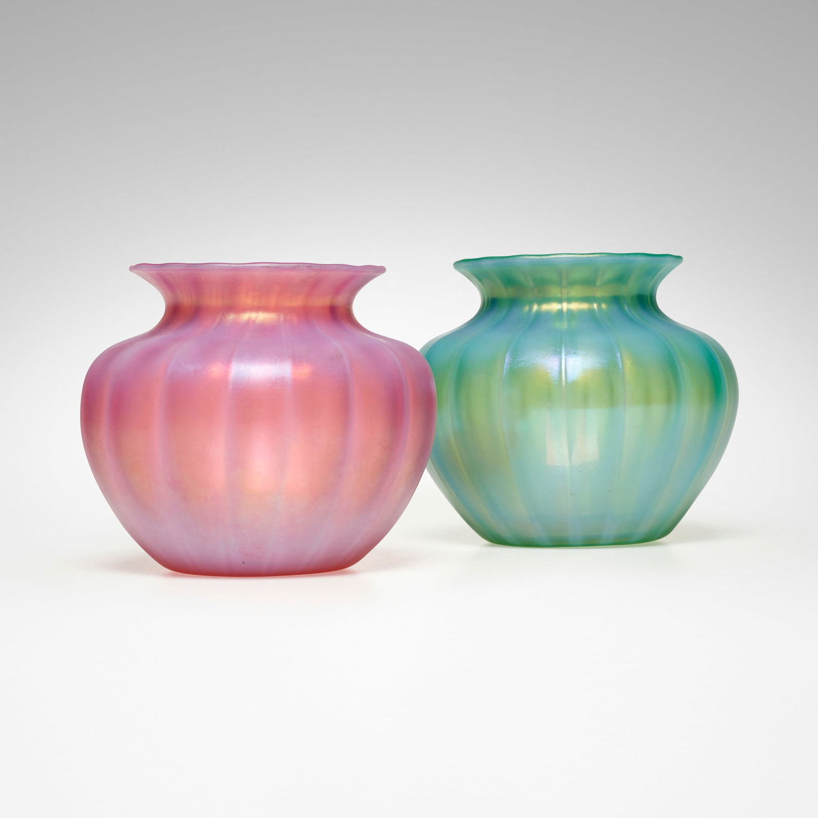 Steuben, Vases, set of two (1 of 3)