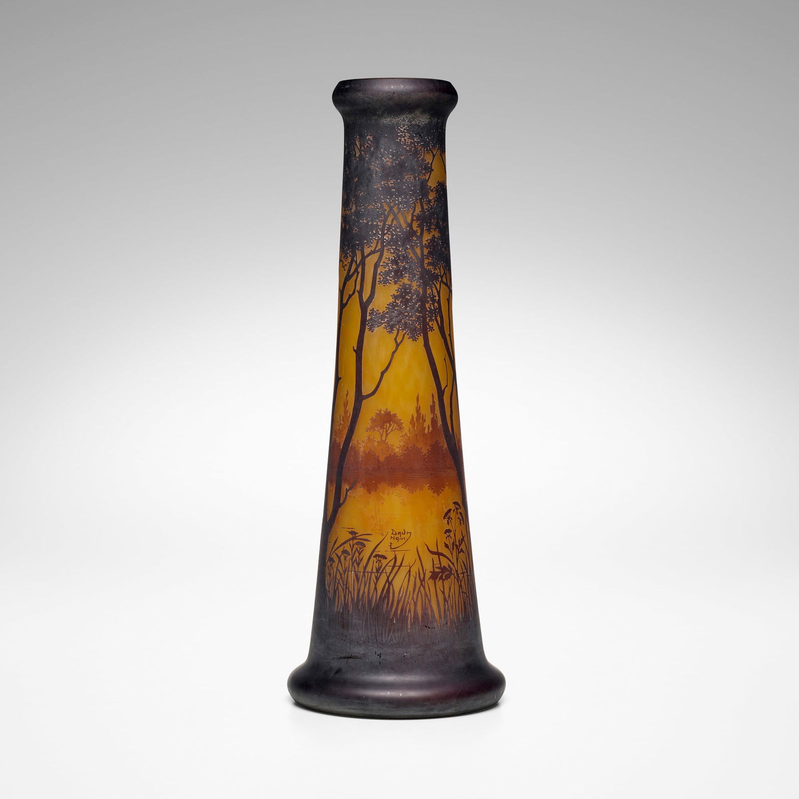 Daum, Monumental scenic vase (1 of 5)