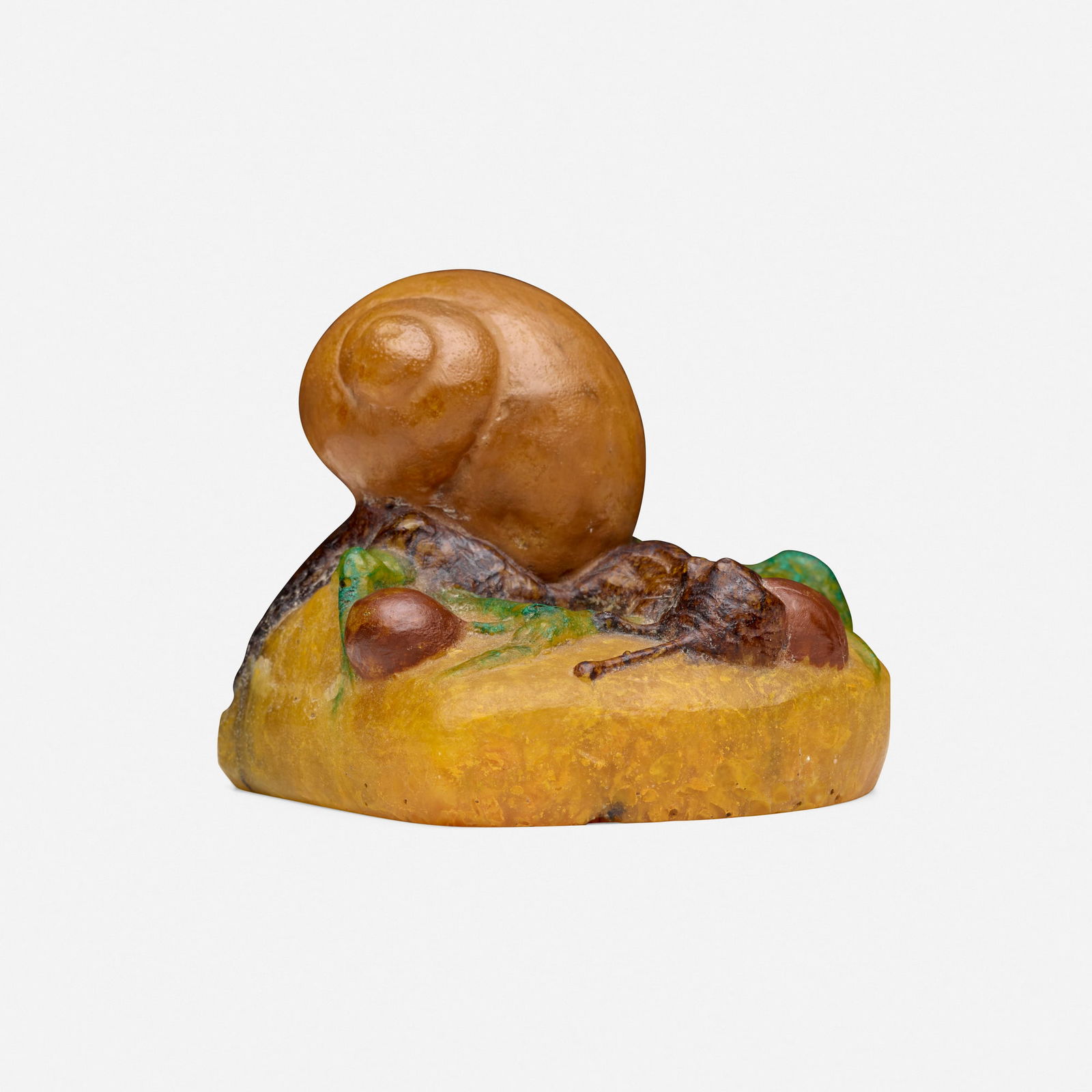 Amalric Walter, Escargot paperweight (1 of 5)