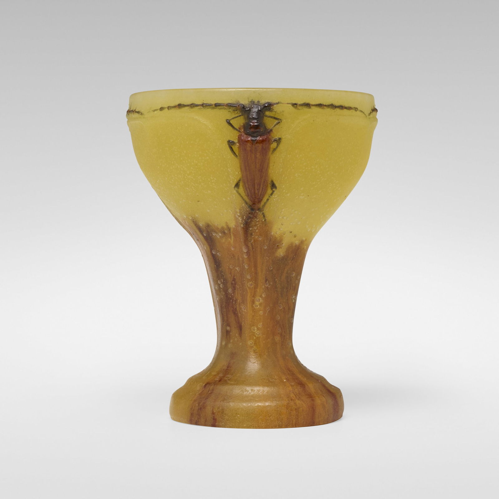 Henri Berge for Amalric Walter, Vase with stag beetle (1 of 6)