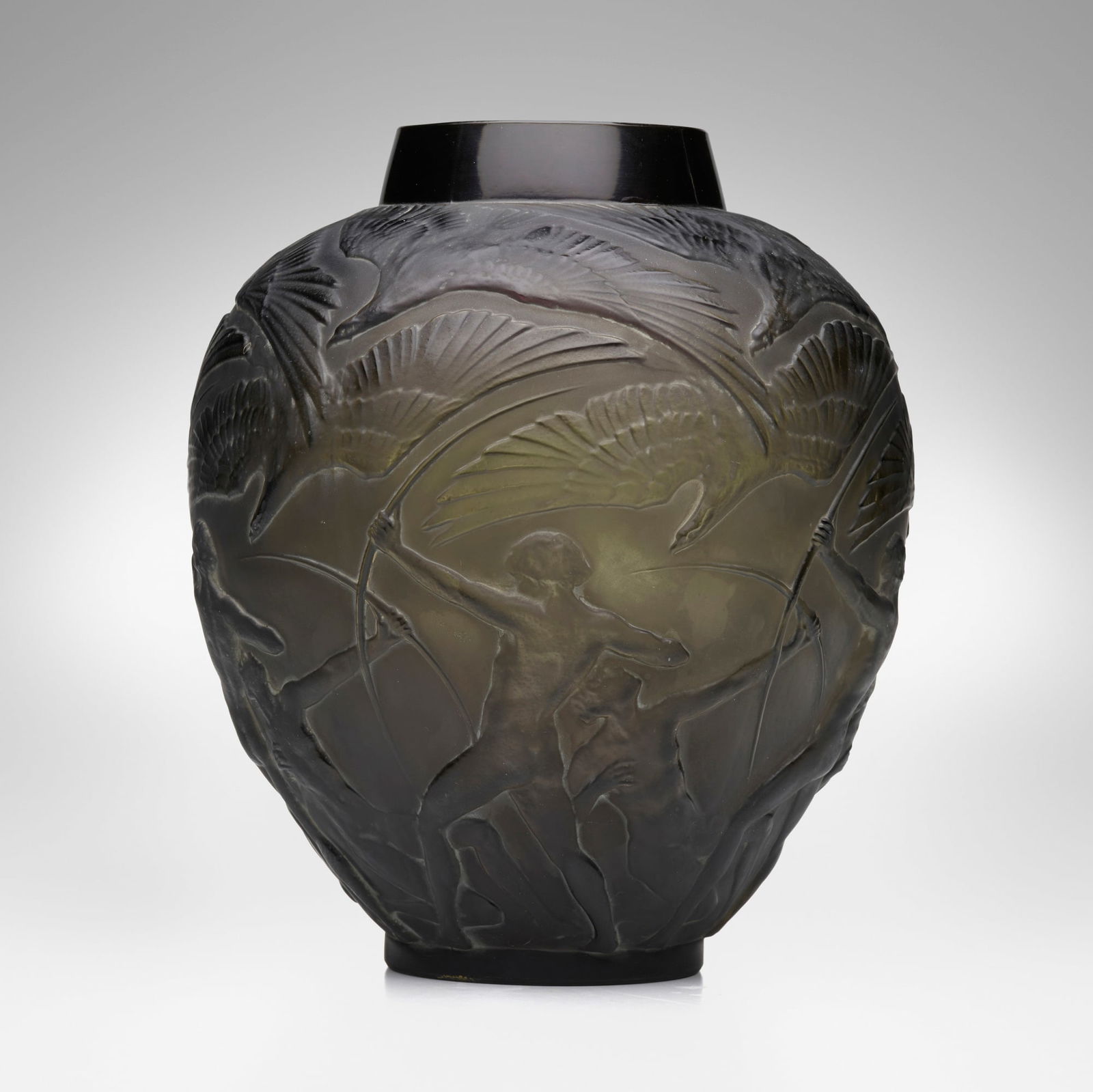 Rene Lalique, Archers vase (1 of 4)