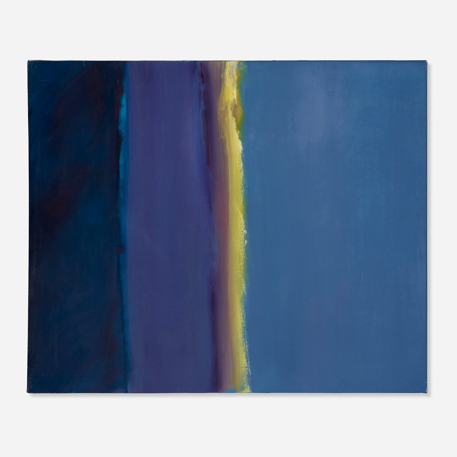 Barbara Coleman, Cloudy Sunset: Barbara Coleman Cloudy Sunset 1997 oil on canvas 30 h x 35.875 w in (76 x 91 cm) Signed and dated to verso 'Barbara Coleman 1997'. This work will ship from Lambertville, New