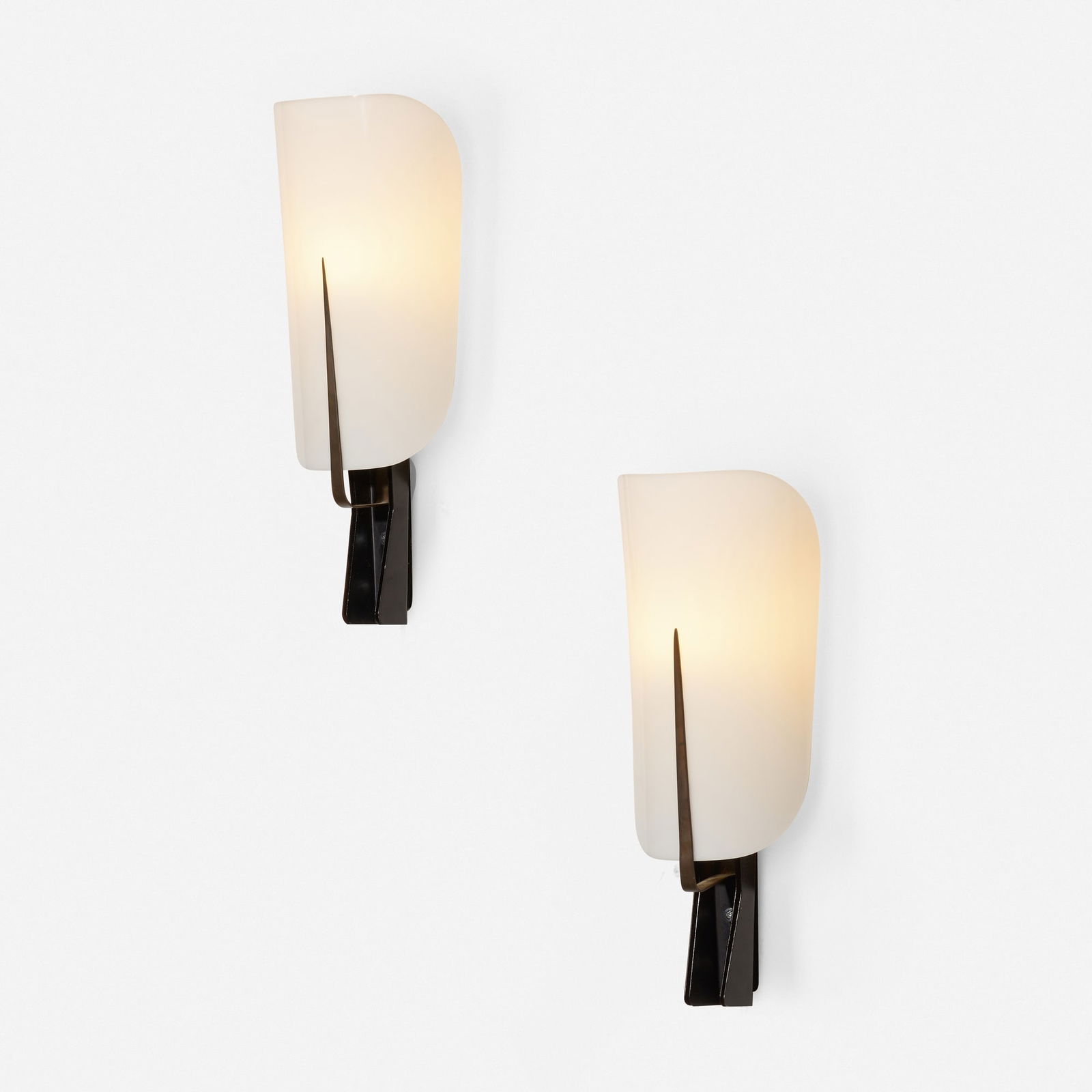 In the manner of Jacques Biny, Sconces, pair (1 of 3)