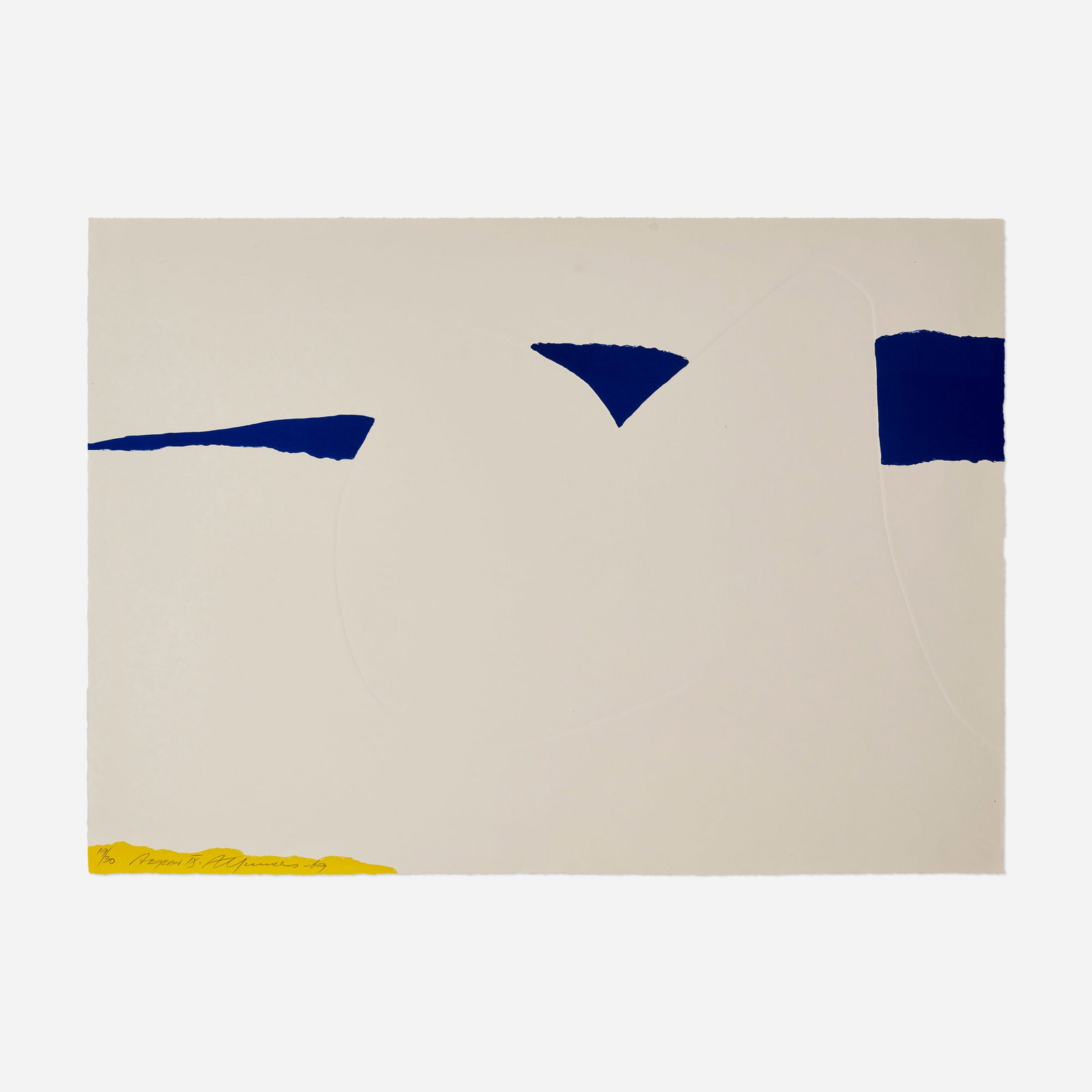 Adja Yunkers, Aegean IX (1 of 2)