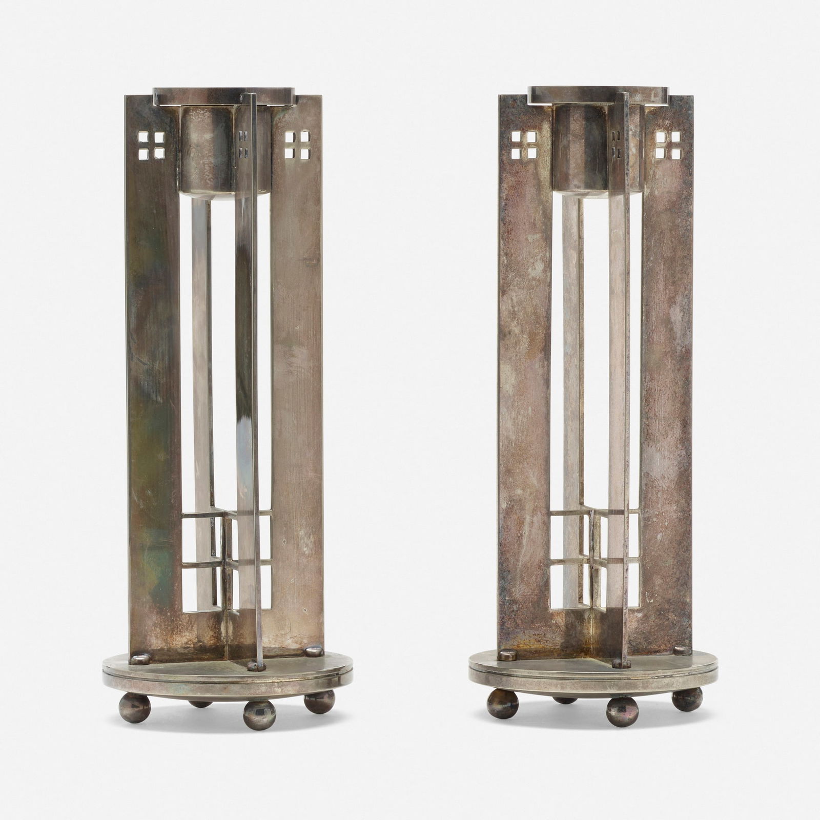Richard Meier, Meier candlesticks, pair (1 of 3)