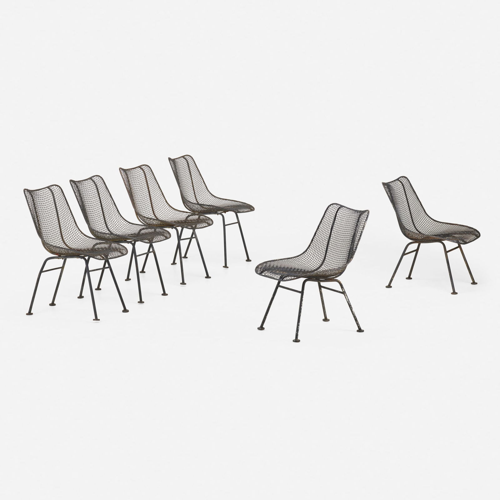 Russell Woodard, Sculptura chairs, set of six (1 of 3)