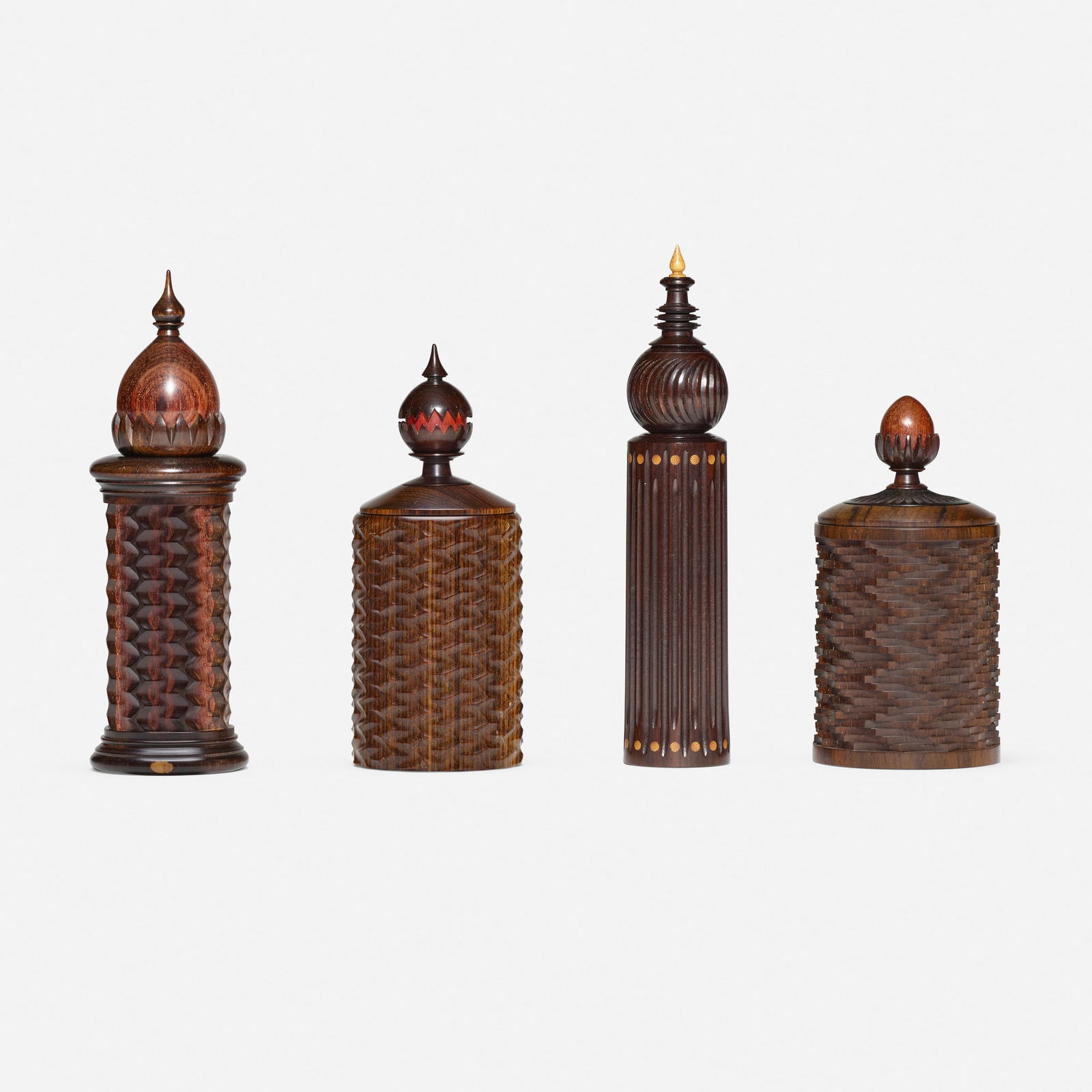 Jon Sauer, Collection of four ornamental boxes (1 of 7)