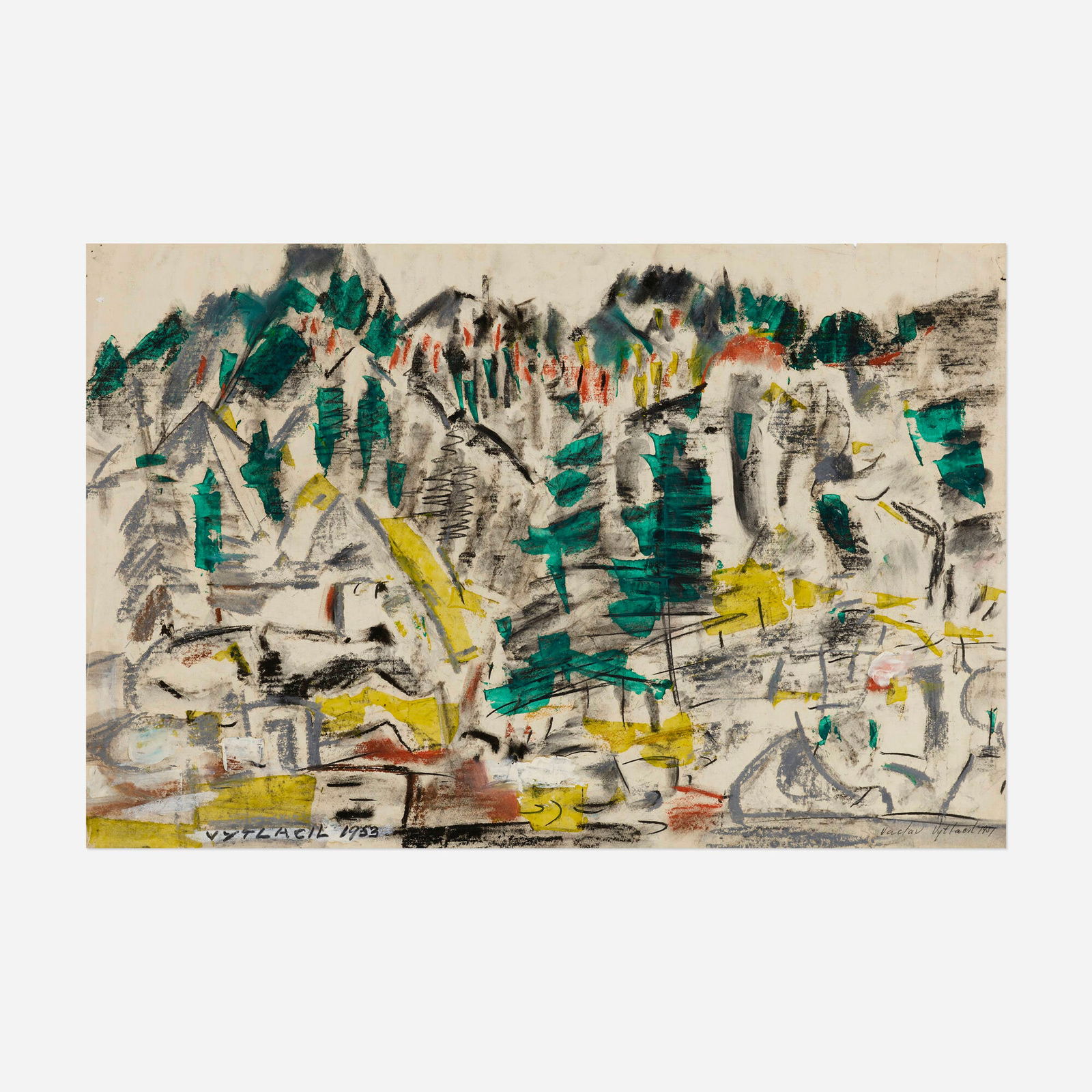 Vaclav Vytlacil, Mountain Landscape (1 of 3)