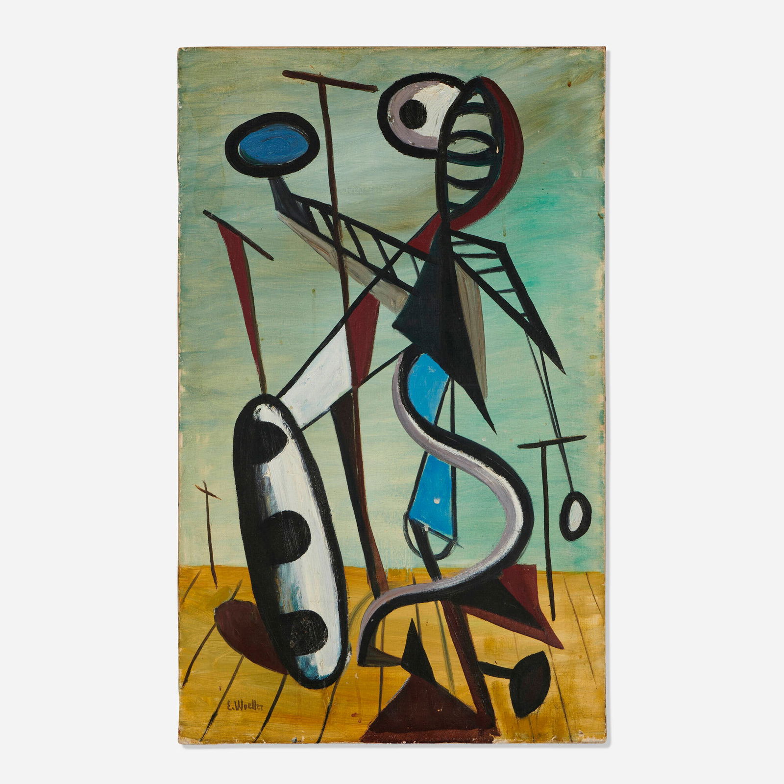 Emerson Woelffer, Untitled (1 of 3)