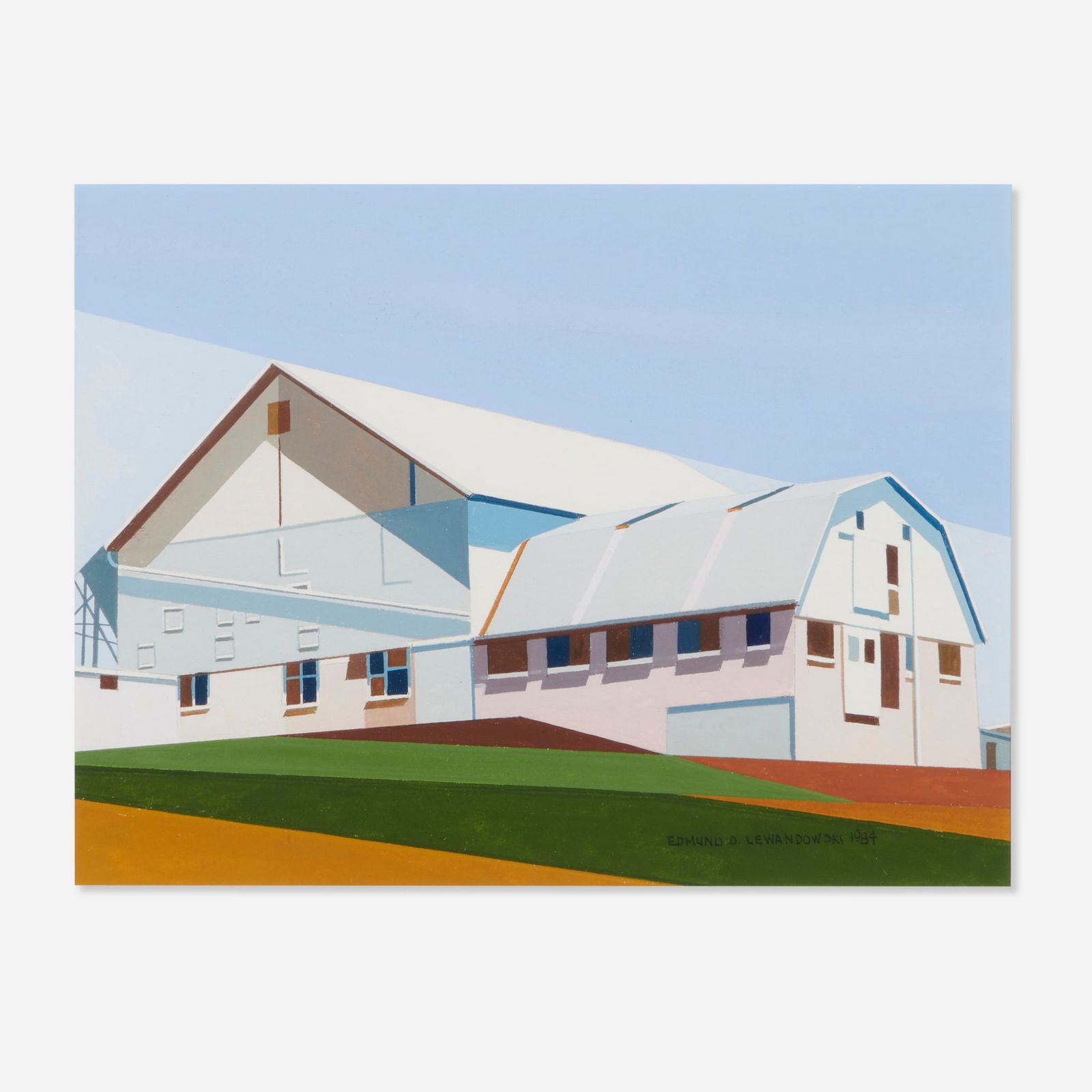 Edmund Lewandowski, Amish Farmscape G#7 (1 of 4)