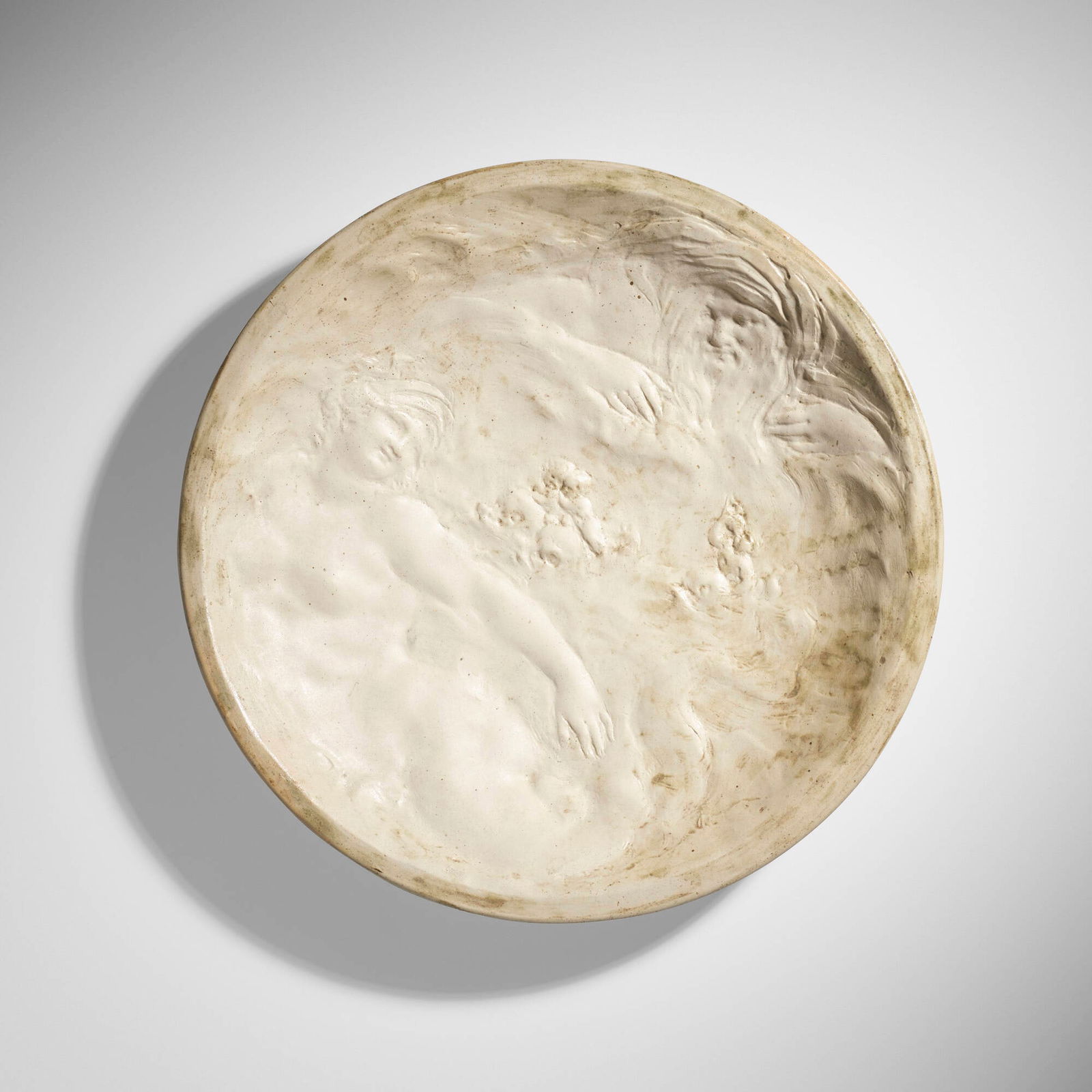 Albert-Louis Dammouse, Neptune and Amphitrite charger (1 of 3)