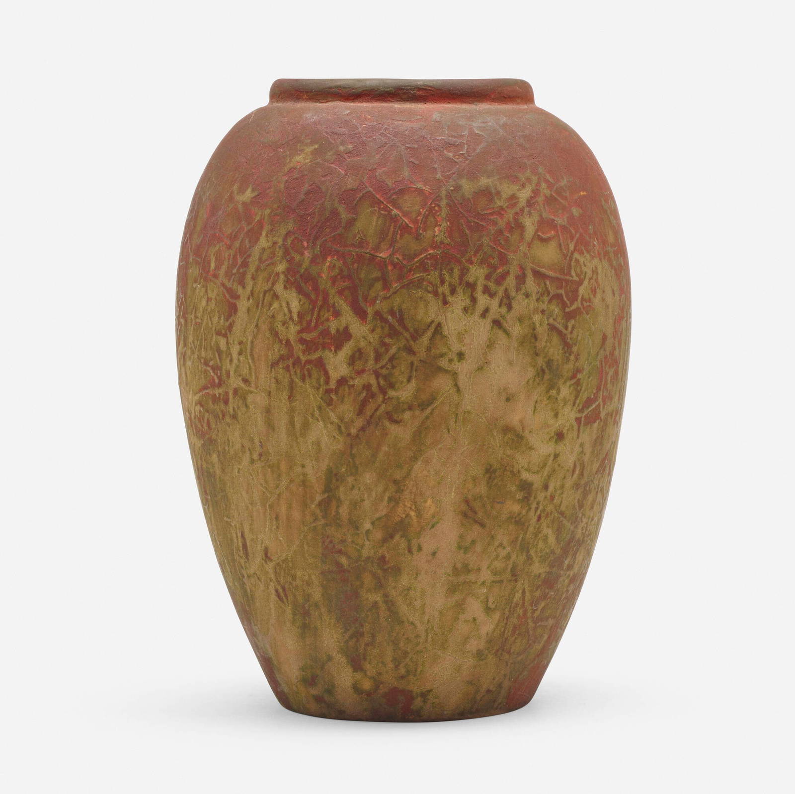 Markham Pottery, Reseau Vase Auction