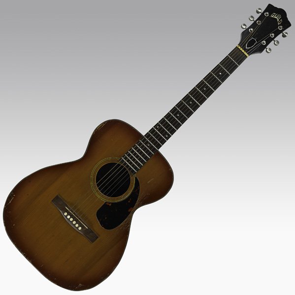 ACOUSTIC GUITARS: Four, late 20th/early 21st c.; Guild F-20 serial no. AG320, Alvarez 5227 serial no. 25157, Ibenez Artwood serial no. C04050229 and Blue Ridge BR163 serial no. 05061195; All with original paper labels;