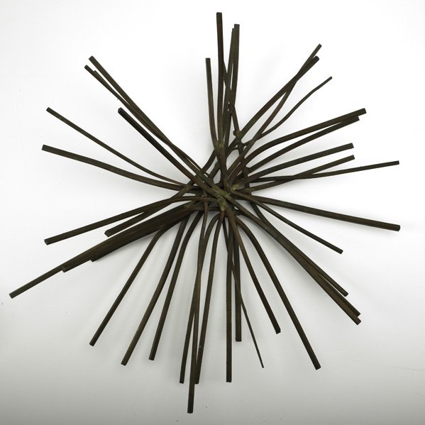 HARRY BALMER (American, 20th Century): Metal wall sculpture; 17 1/2" Dia.