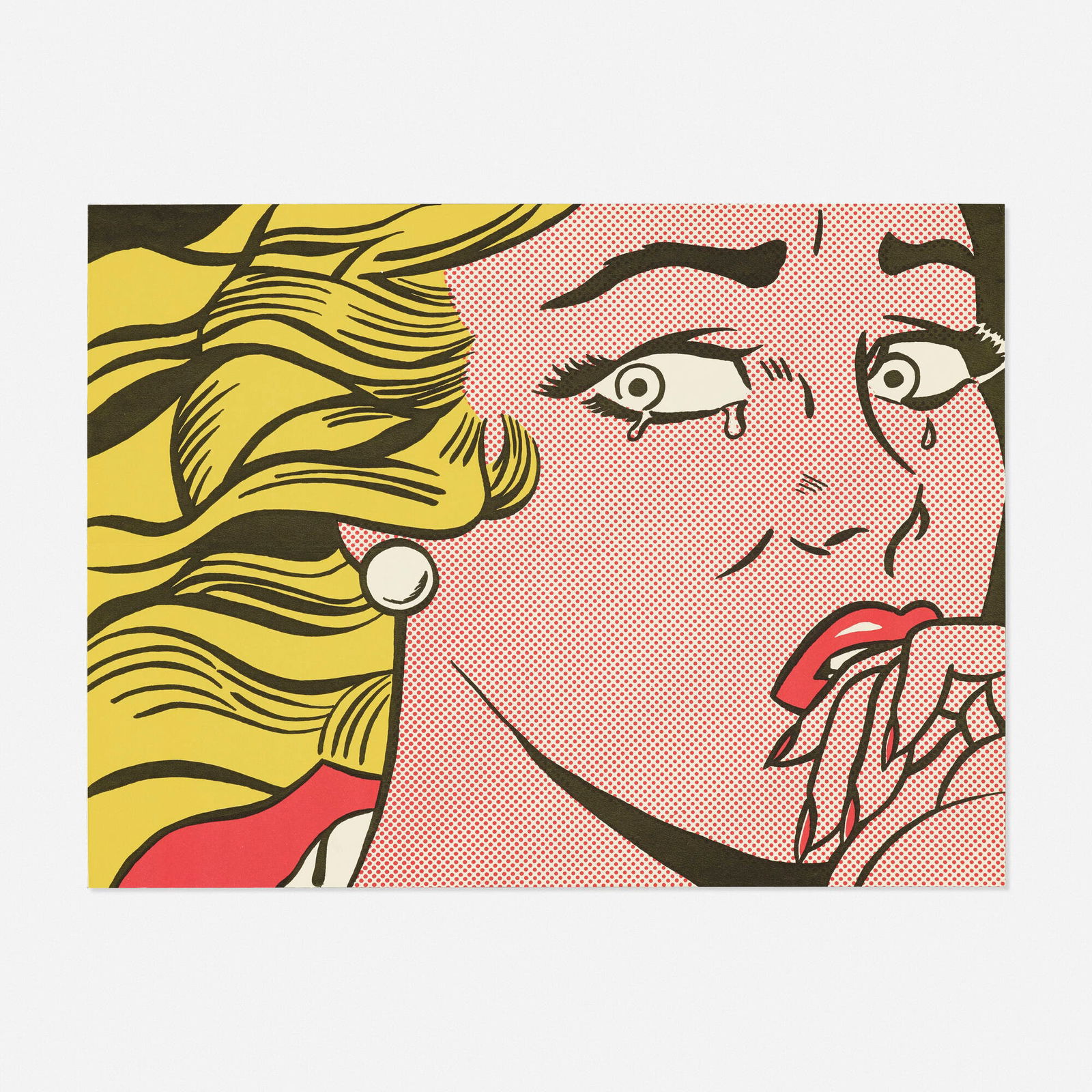 Roy Lichtenstein, Crying Girl (Castelli mailer) (1 of 3)