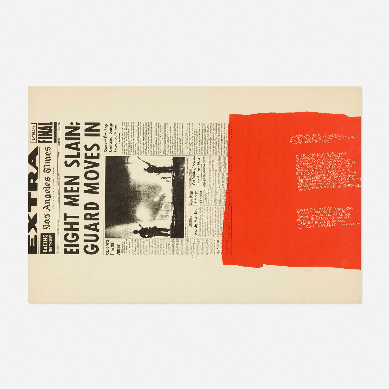 Corita Kent (Sister Mary Corita), my people (1 of 4)