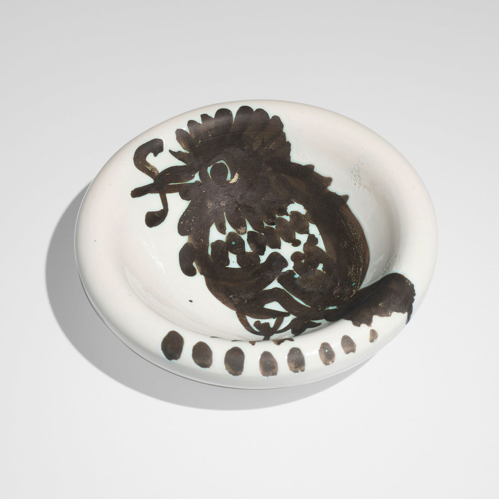 Pablo Picasso, Oiseau au ver ashtray (1 of 3)