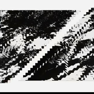 Andy Warhol, Birmingham Race Riot: Andy Warhol Birmingham Race Riot (from the X + X (Ten Works by Ten Painters) portfolio) 1964 screenprint 20.125 h x 24 w in (51 x 61 cm) This work is from the edition of 500 co-printed by Sirocco