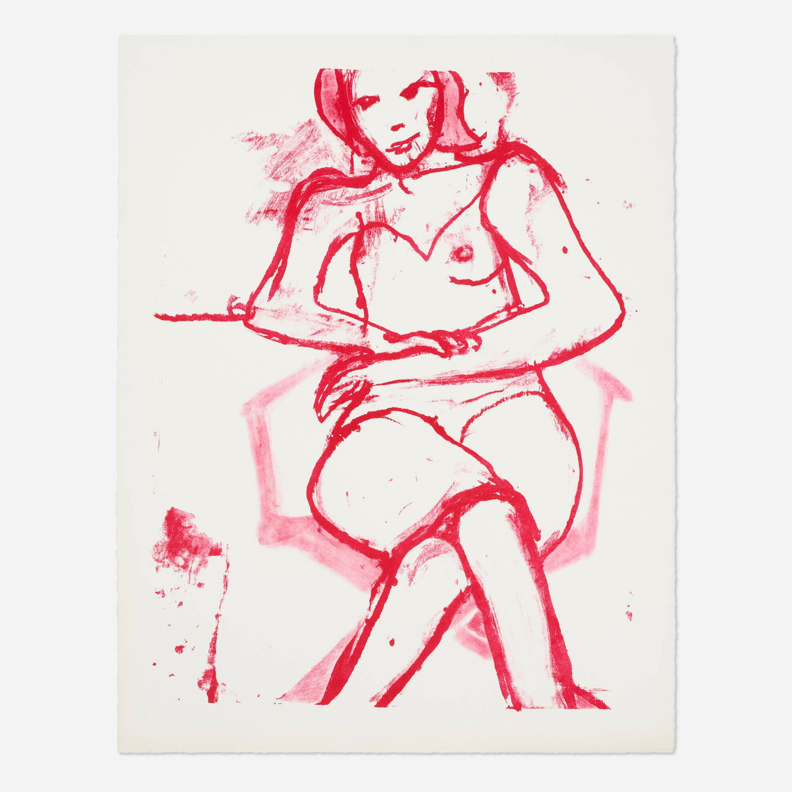 Richard Diebenkorn, Seated Woman (1 of 3)