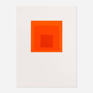 Josef Albers, SP-J: Josef Albers SP-J 1971screenprint in colors on Mohawk Superfine Bristol image: 12.625 h x 12.625 w in (32 x 32 cm) sheet: 32.625 h x 24.25 w in (83 x 62 cm) Signed, titled, dated and number