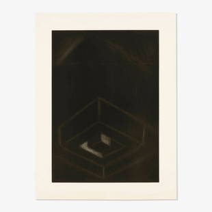 Bruce Nauman, Untitled: Bruce Nauman Untitled 1973aquatint and drypoint on BFK Rives image: 29.5 h x 20.75 w in (75 x 53 cm) sheet: 36.375 h x 27.375 w in (92 x 70 cm) Signed, dated and numbered to lower right 'B